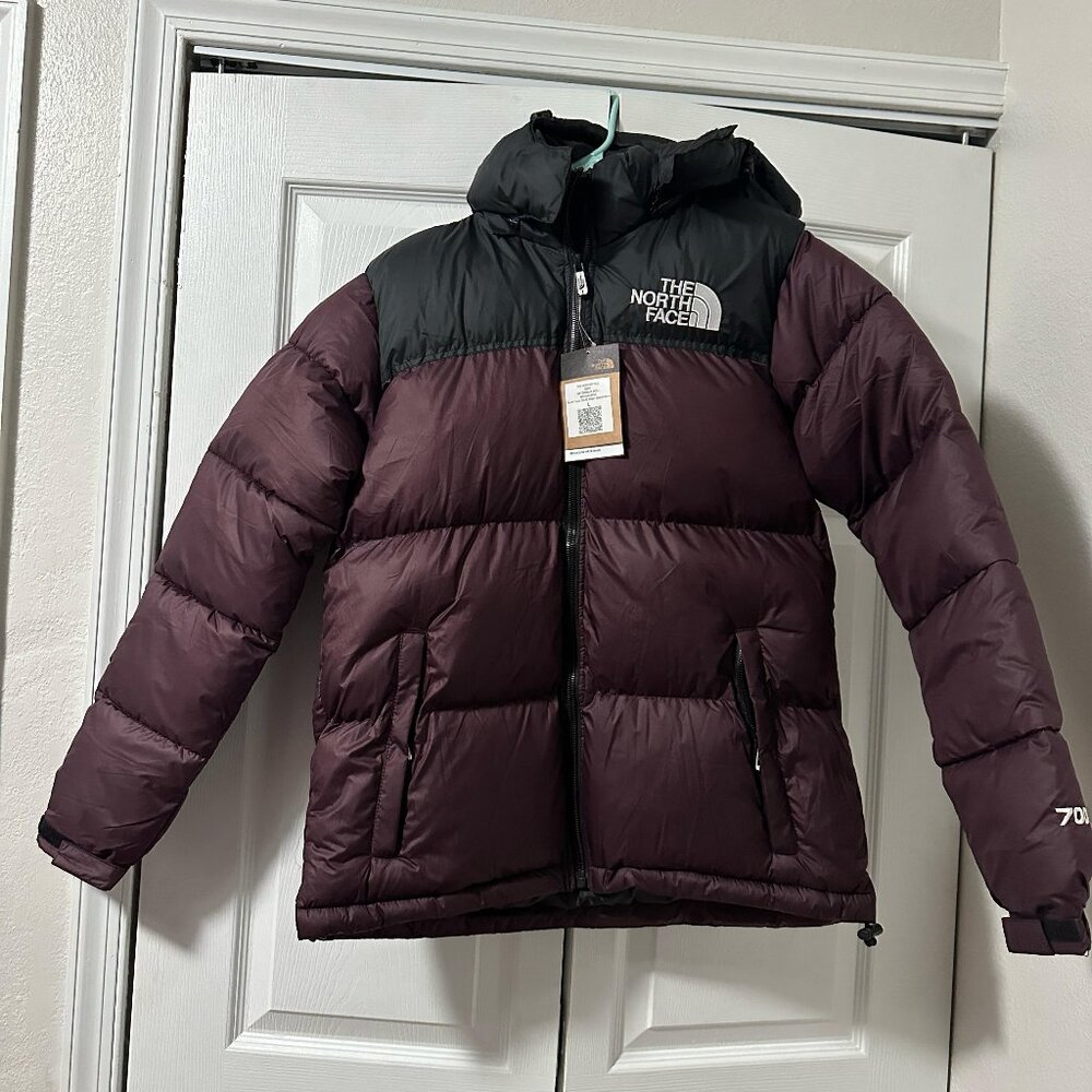 The North Face 700 Fill Puffer Jacket | Maroon/Black | L & XL | NWT| ON SALE TNF